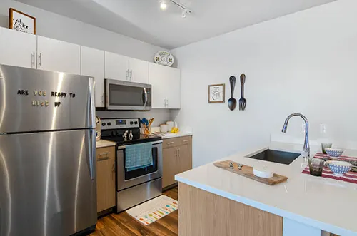 Student apartment bathroom near University of Missouri